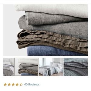 Coyuchi linen blanket